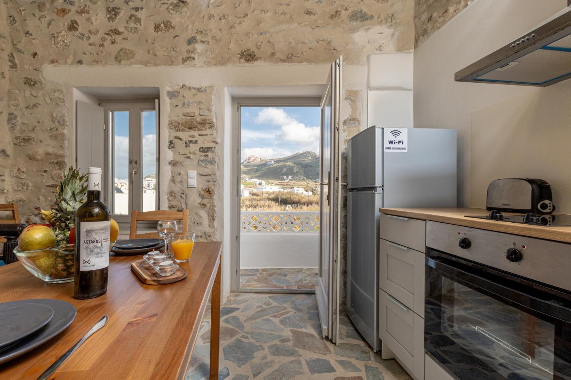 Apartamento The White Stone House Naxos City Exterior foto