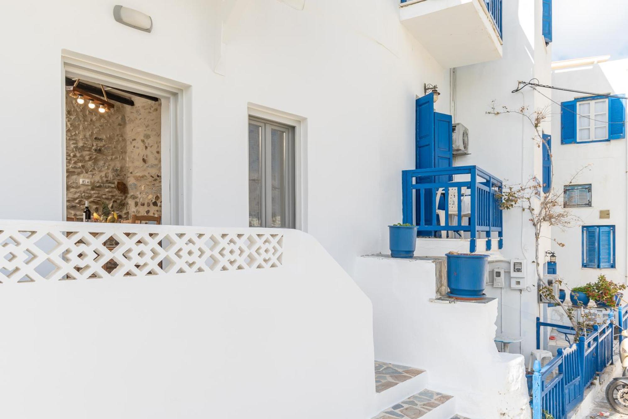 Apartamento The White Stone House Naxos City Exterior foto